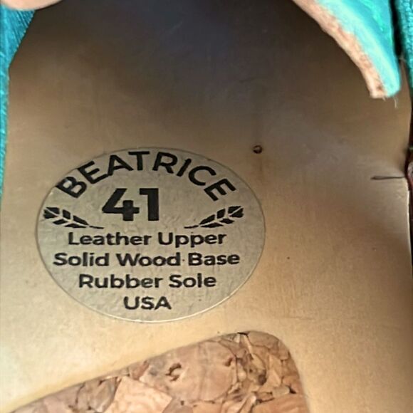 Jax &βBard Shoe Clog Beatrice in Green 41 - Picture 12 of 16